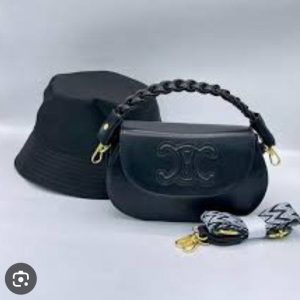 Bags with Cap Combo available in black and red