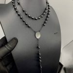 Jesus Luxury Necklace (Big BlackChain)