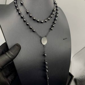 Jesus Luxury Necklace (Big BlackChain)