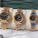 Original Rolex Watch In Black