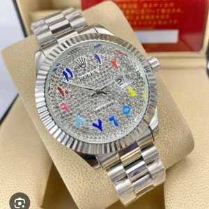 Colored face Rolex Watch